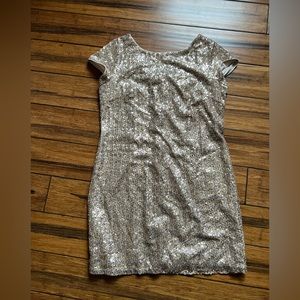 White House black market sequins dress